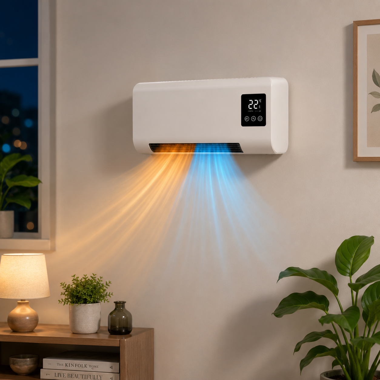 Mini aire acondicionado portátil 2 en 1