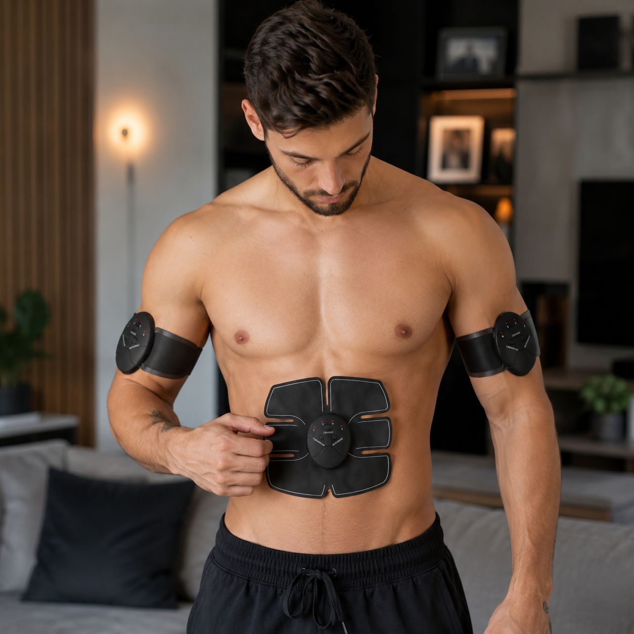 Estimulador muscular para abdominales