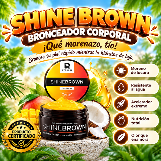 Shine Brown bronceador corporal 100g