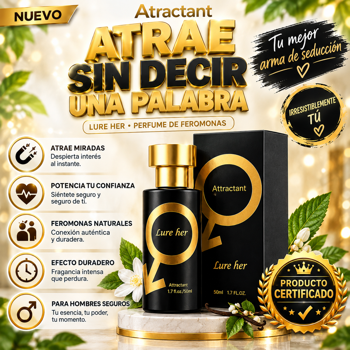 Perfume con Feromonas Lure Her
