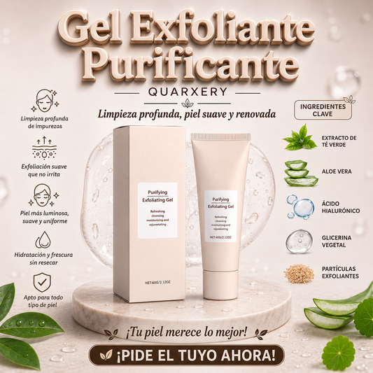 Gel Exfoliante Purificante Quarxery