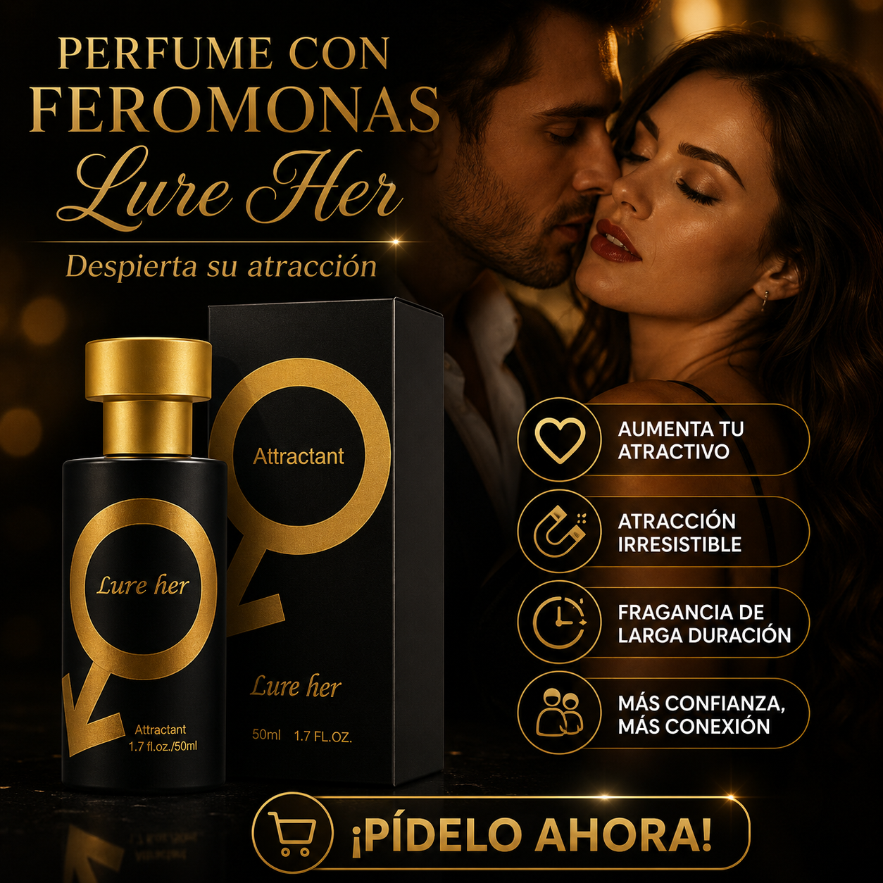 Perfume con Feromonas Lure Her