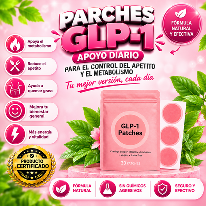 Parches GLP-1 – Apoyo diario para el control del apetito
