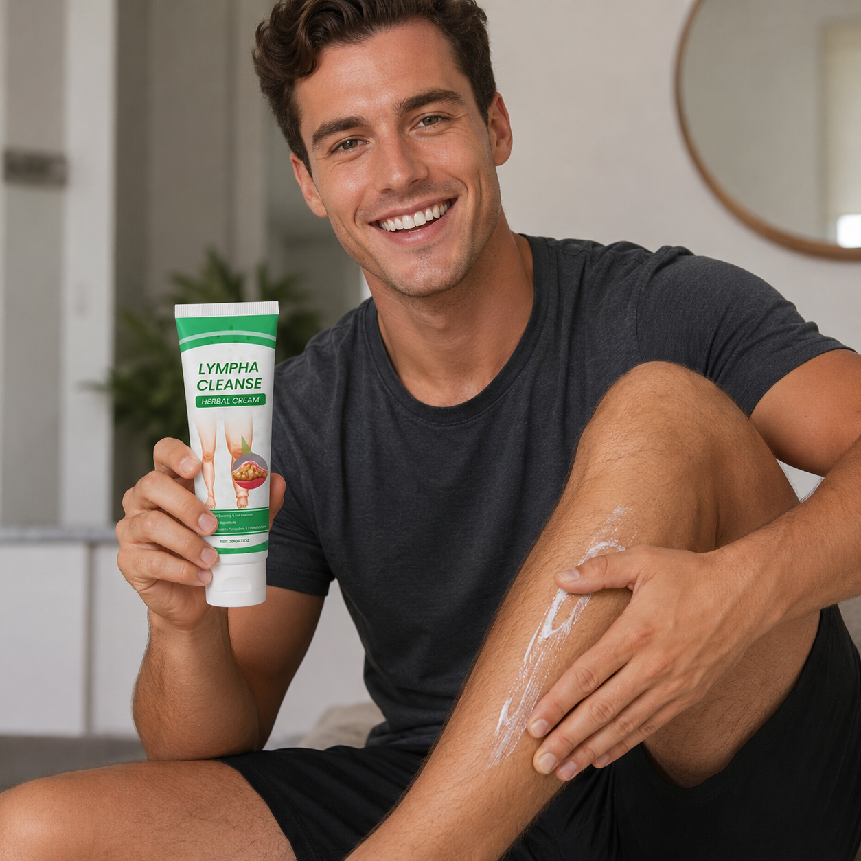 Crema herbal detox linfática