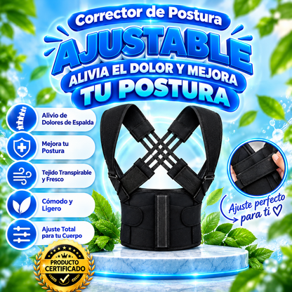 Faja Corrector de Postura Ajustable