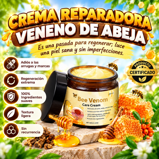 Crema Reparadora de Veneno de Abeja