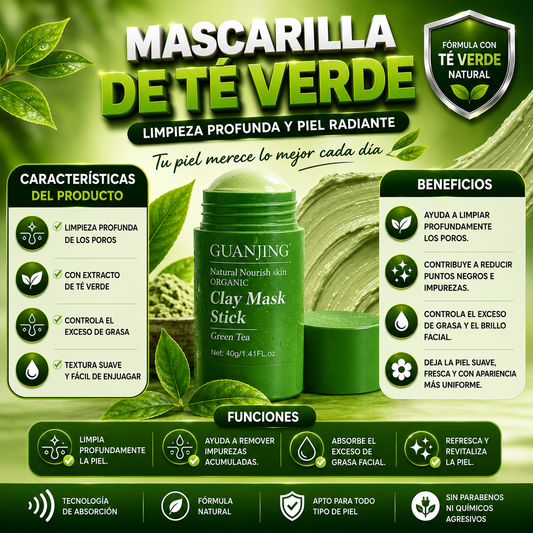 Mascarilla de Té verde.