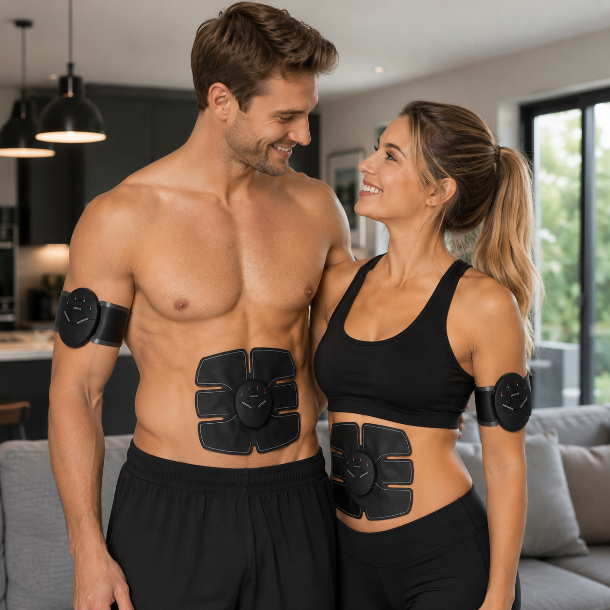 Estimulador muscular para abdominales