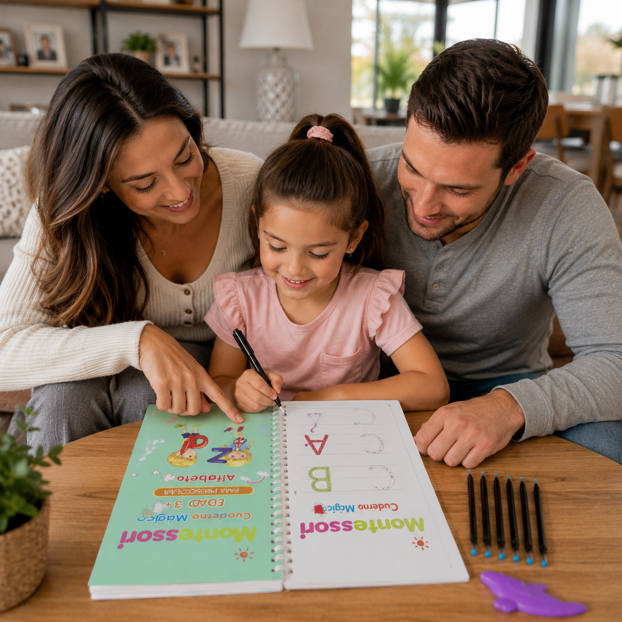 Cuaderno mágico de escritura para Niños 4und Español